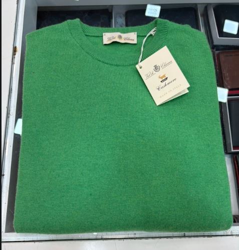 Girocollo colore verde Brand Val di Chiana