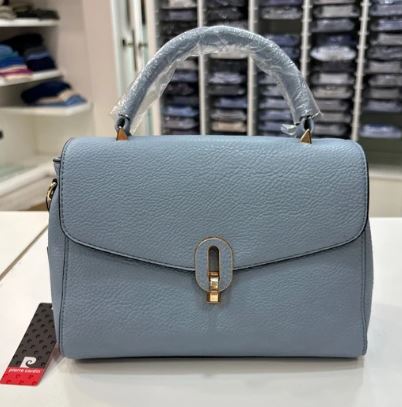 Borsa azzurra Pierre Cardin