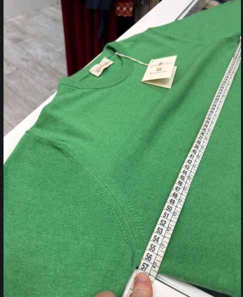 Girocollo colore verde Brand Val di Chiana