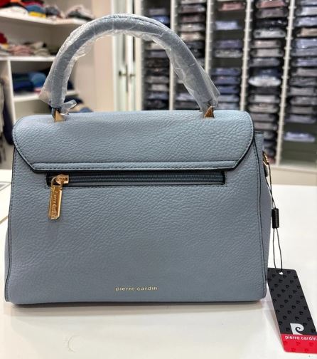 Borsa azzurra Pierre Cardin