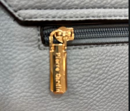Borsa azzurra Pierre Cardin