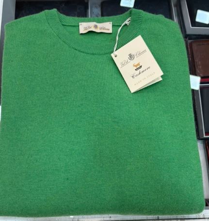 Girocollo colore verde Brand Val di Chiana