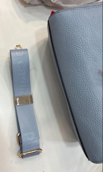 Borsa azzurra Pierre Cardin