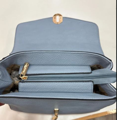 Borsa azzurra Pierre Cardin